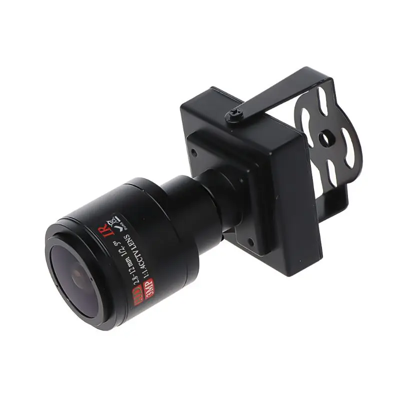  HD 700TVL CMOS 2.8-12mm Zoom Lens Mini CCTV Security Camera Audio Video FAI DA TE Nuovo D08A