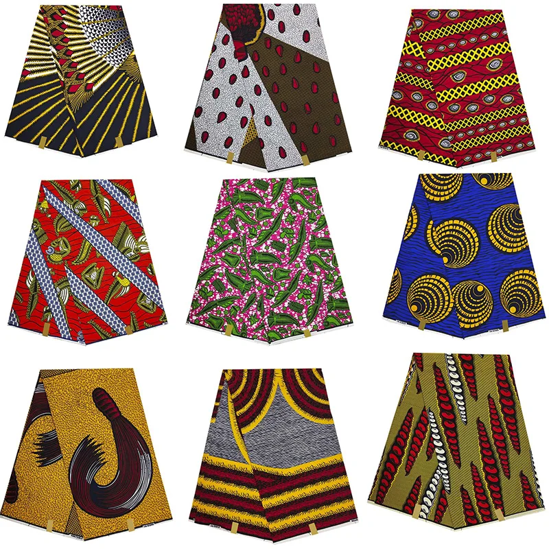 Новое поступление, Африканский хлопок, принт настоящий, из Анкары, обертка, воск