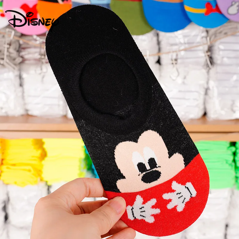 

Disney Mickey Donald Duck shallow mouth socks adult ladies socks a variety of cute cartoon pattern boat socks