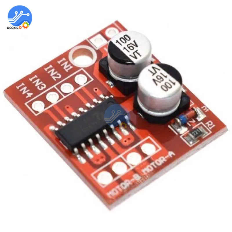 Плата драйвера двигателя MX1508 L298N 1.5A 2 сторонний шаговый модуль|Запасные части| |