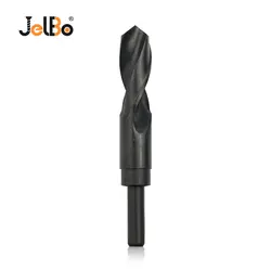 JelBo 1/2 "дюймовое долото с черным покрытием деревообрабатывающие сверла диаметром с уменьшенным хвостовиком HSS Сверло для металла, дерева