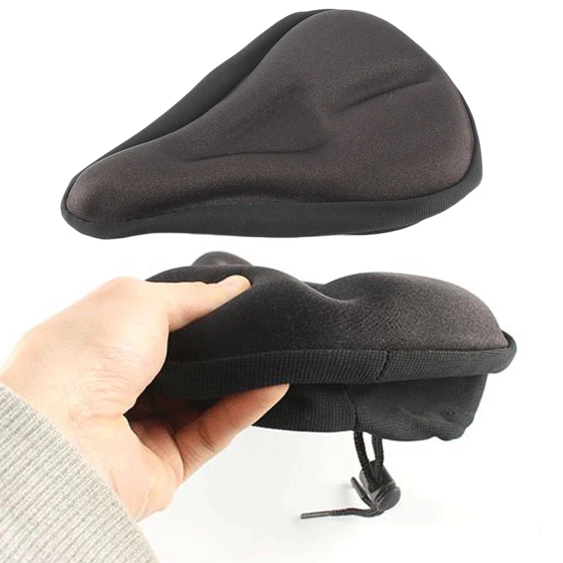 Seat Bicycle Saddle Cover Black Cushion Replacement Attachment Mountain