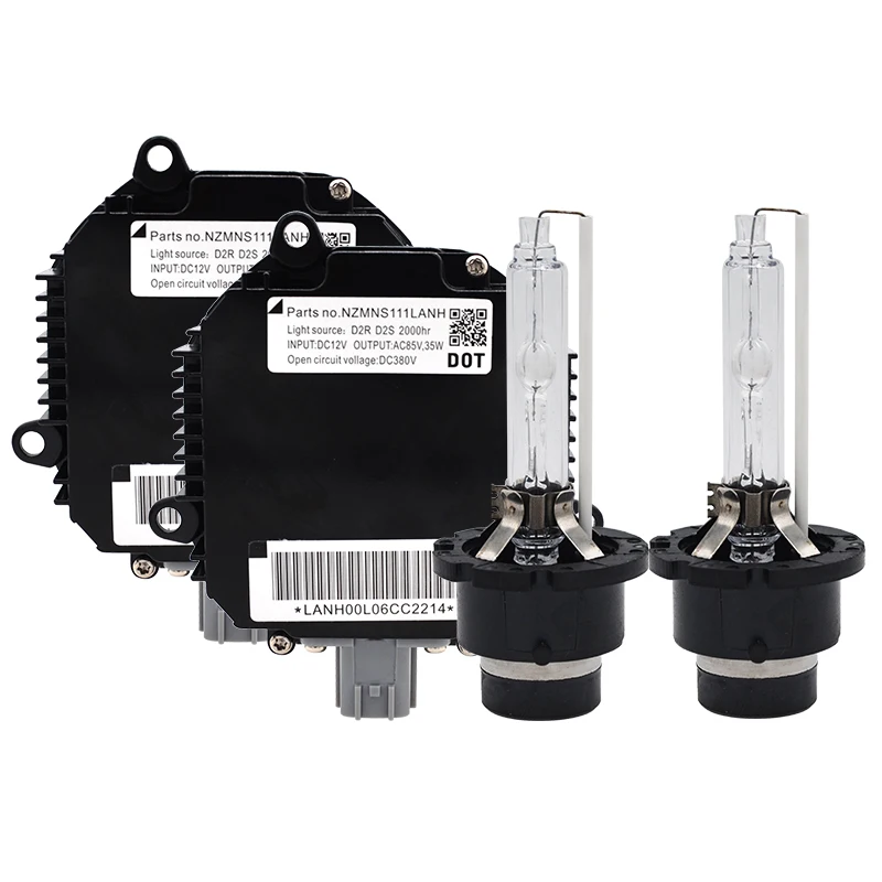 SKYJOYCE Original 55W D2S D2R HID Xenon Ballast With Car Light Xenon D2S D2R 55W HID Headlight Bulb Kit 4300K 5000K 8000K 6000K (1)