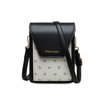 

2020 Women Bags New Mini Crossbody Shoulder Bags Fashion Print Stitching Handbag Purses Ladies Small Messenger Bag Phone Wallets