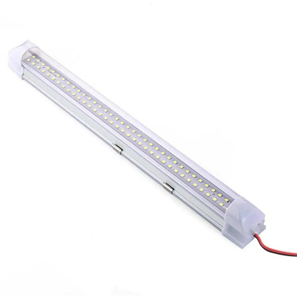 4 шт 12V 72LED интерьера автомобиля светильник полосы лампы фургонов автобусов караван на переключатель включения/выключения интерьера автомобиля светильник Потолочные лампы