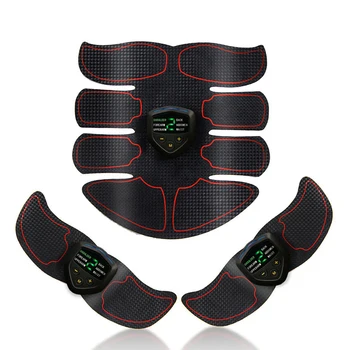 

EMS Wireless Muscle Stimulator Abdominal Muscle Trainer Usb Anti Cellulite Vibrating Massager Press Body Slimming Massage