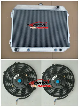 

3 Row Aluminum Radiator + FAN 63-69 For Dodge Charger 68-72 Fit Plymouth GTX