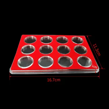 

1 X Coin Storage Case Commemorative Coin Collection Protection Square Box Holder