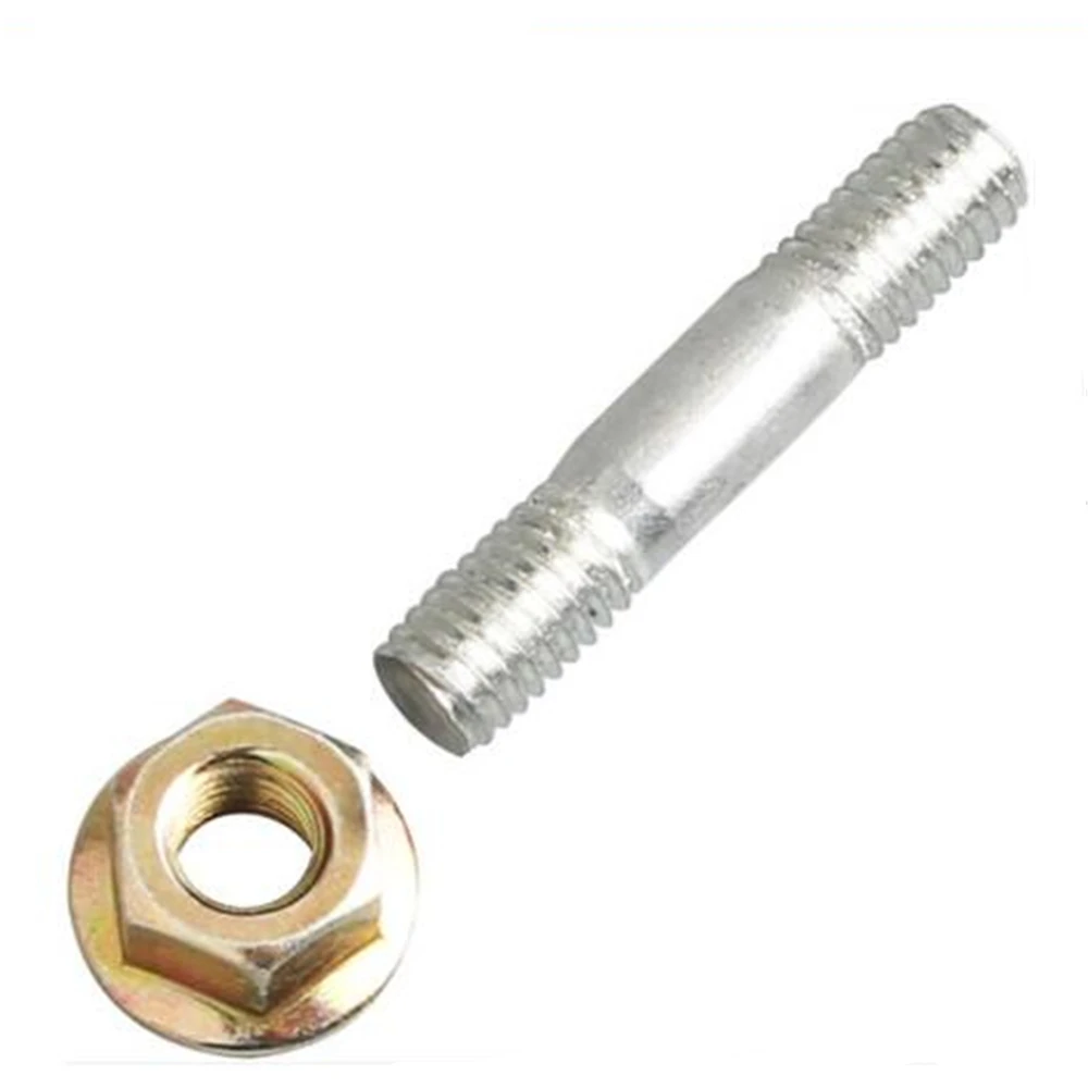 

52/58 Chainsaw Guide Plate Double Head Screw Nut Gasoline Logging Saw Accessories Universal Guide Plate Universal Nut Stud