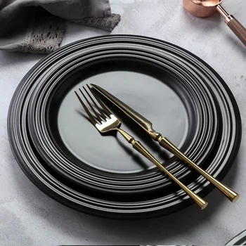 

Soup Plate Ceramic Pasta Dish Western Pasta Bowl Salad Butter Saucer Restaurant Cafe Dish Straw Hat Tablewear Kitchen Dinnerwear