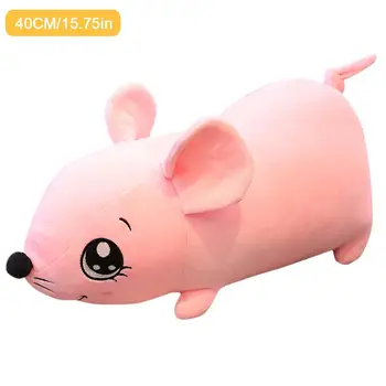 

1pcs 50CM Lovely Stuffed Down Cotton Mouse Plush Toys Lovely Soft Animal Mouse Pillow Cushion Children Baby Cute Sleeping Dolls