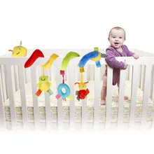 Hochet en spirale suspendu pour bébé de 0 à 12 mois, animaux mignons, poussette, berceau, Mobile, jouet éducatif pour nouveau né, nouvelle collection