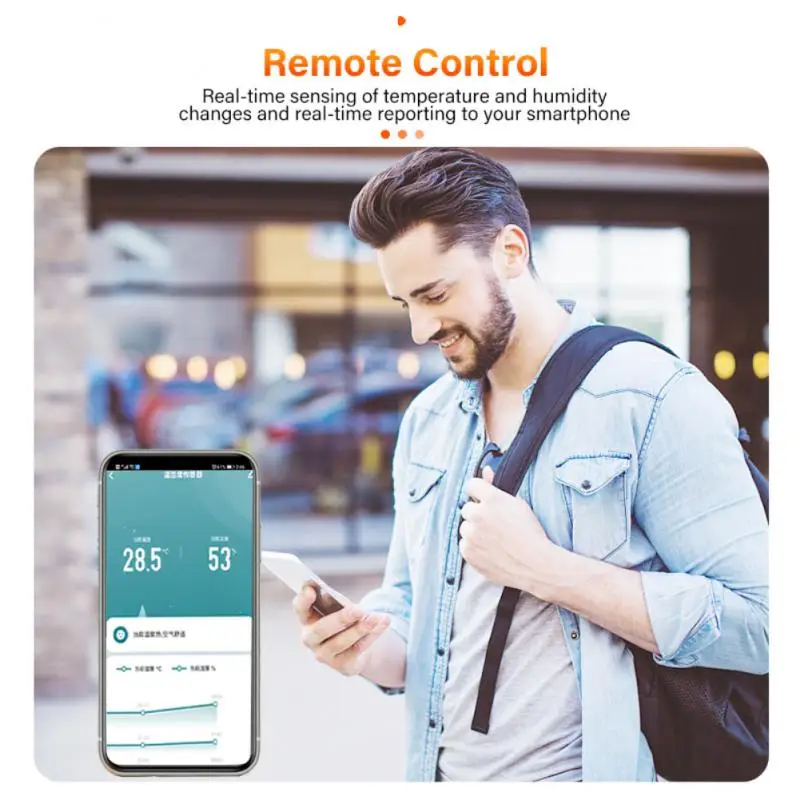 Tuya Smart Temperature And Humidity Sensor Via Alexa Google Home