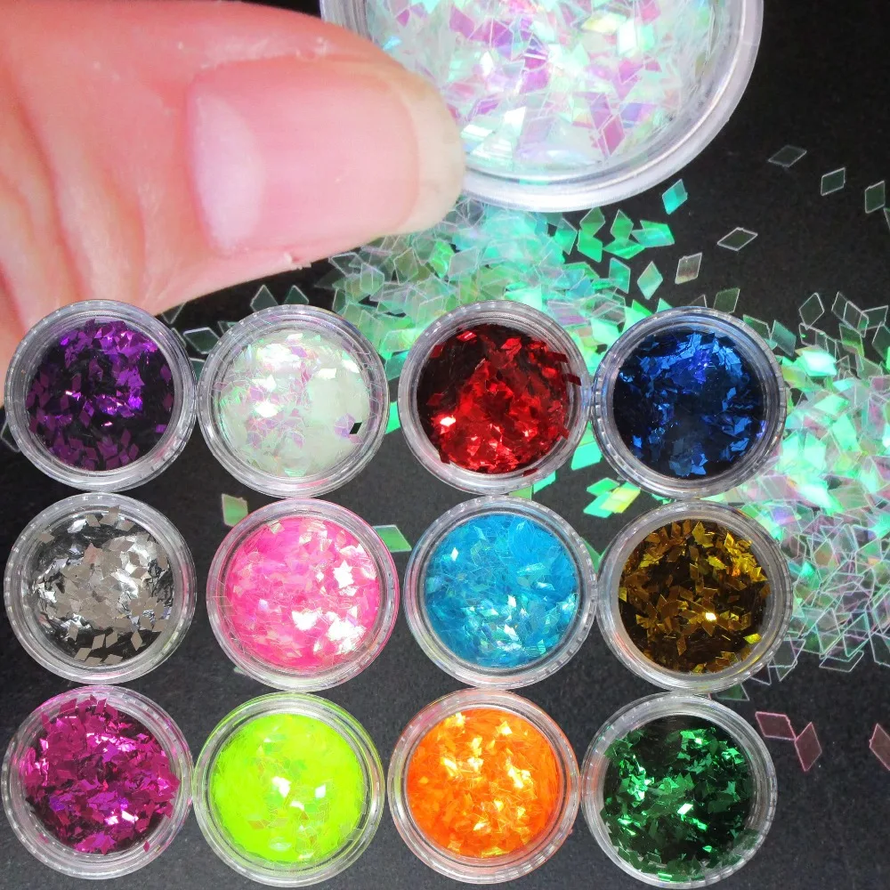 rhombus glitter