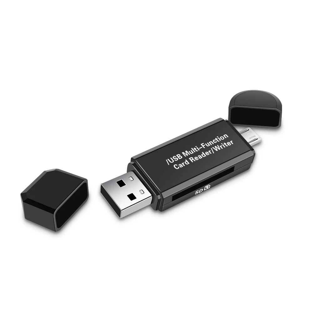 Micro USB Type C адаптер Поддержка микро SD/SD карты/USB считыватель передачи данных OTG