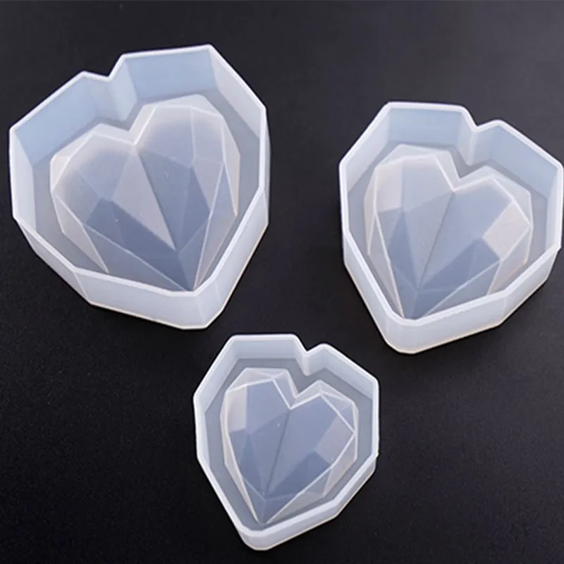 2020 популярная 3D Алмазная форма для торта Love Heart Для Выпечки Кондитерская