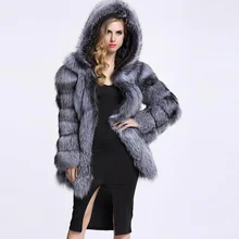 Зимняя женская куртка из искусственного меха, пальто из искусственного меха, пушистое пальто, Femme, большие размеры, теплый искуственный мех, верхняя одежда F617