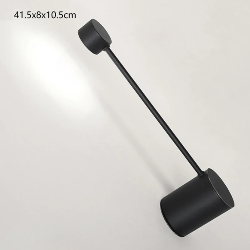 

HOT-Dots Wall Light Modern LED Living Room Wall Lamp Nordic Aisle Lighting Fixtures Black 1 Light