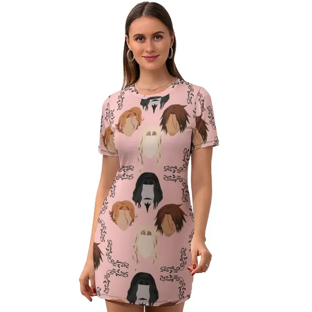 Castlevania Dress Short Sleeve Printed Going Out Bodycon Curvy Youth Polyester Modern One Piece Dress Dresses Aliexpress