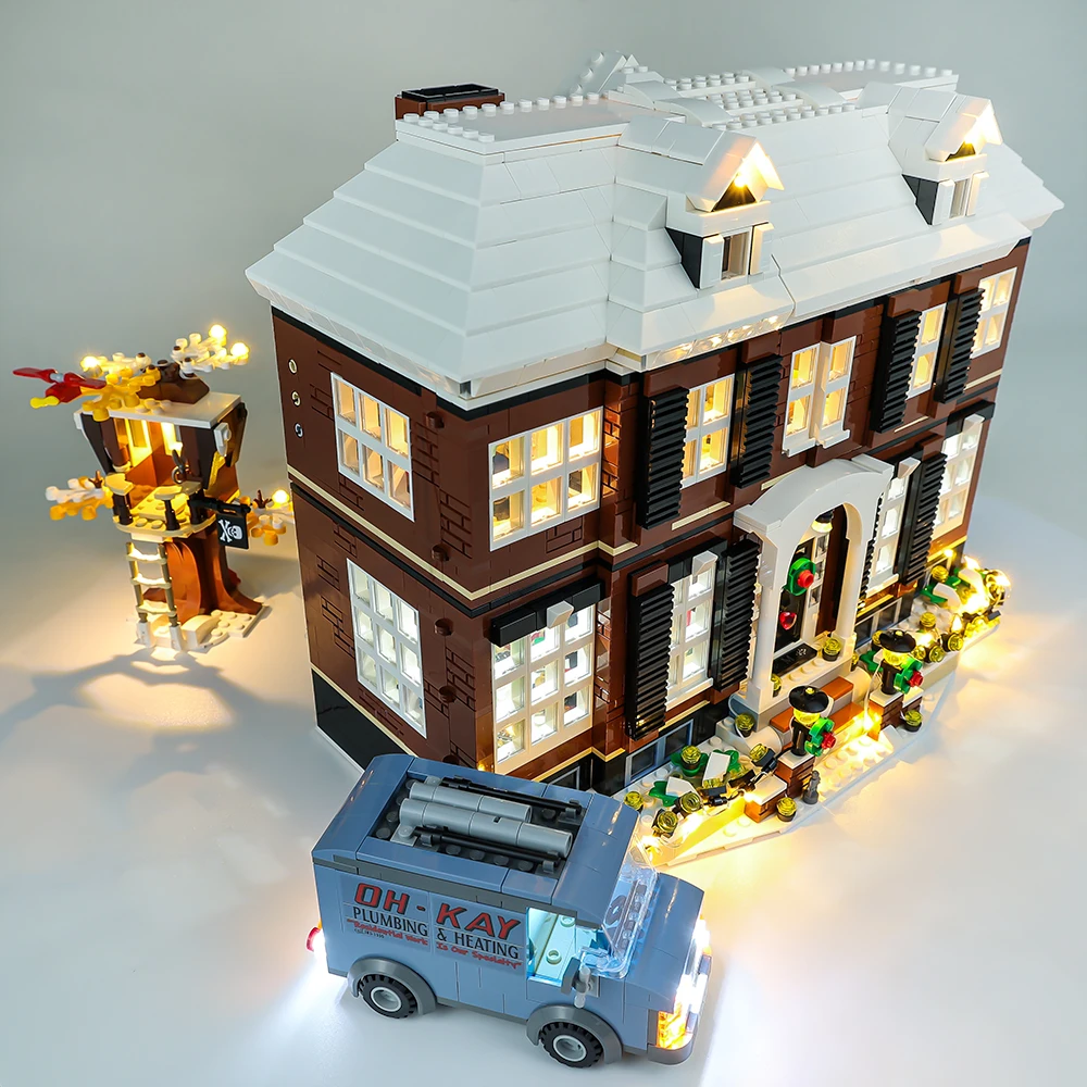 Light Kit for Home Alone 21330 (Christmas Edition) Classic