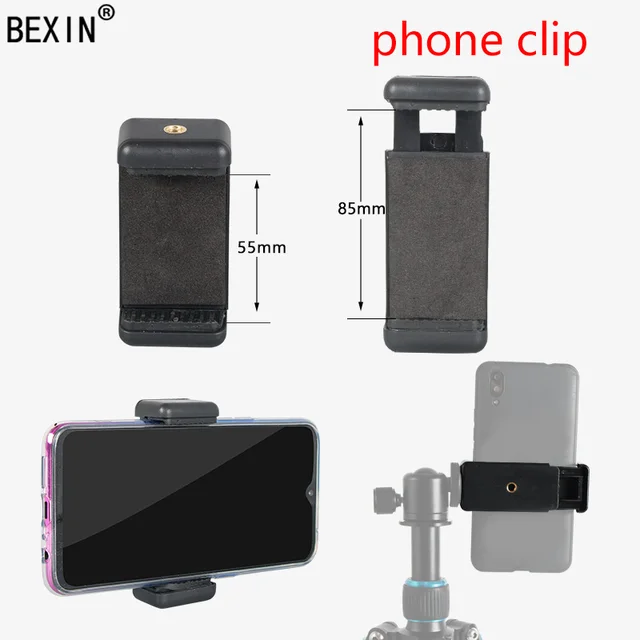 Adaptateur Support Smartphone Universel - Compatible Trépied Et Selfie Stick - Fixation Verticale/horizontale