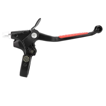 

Motorcycle Bike Aluminum Alloy ABS Long Handle Clutch Brake Lever Grip Suitable For 50cc, 60cc, 80cc Motorized Bicycle