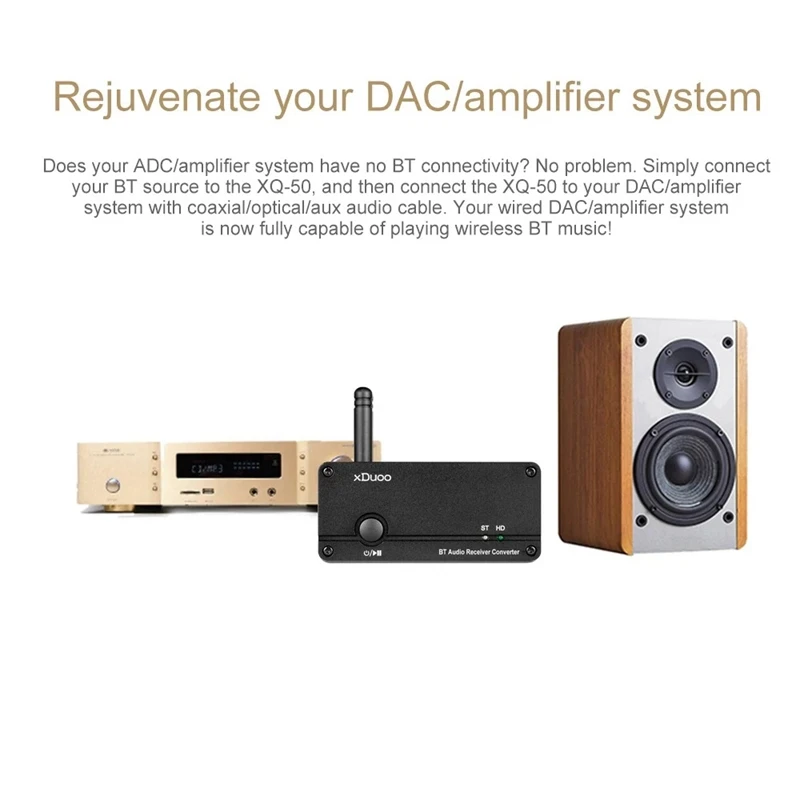 XDUOO XQ-50 Buletooth o Receiver Converter
