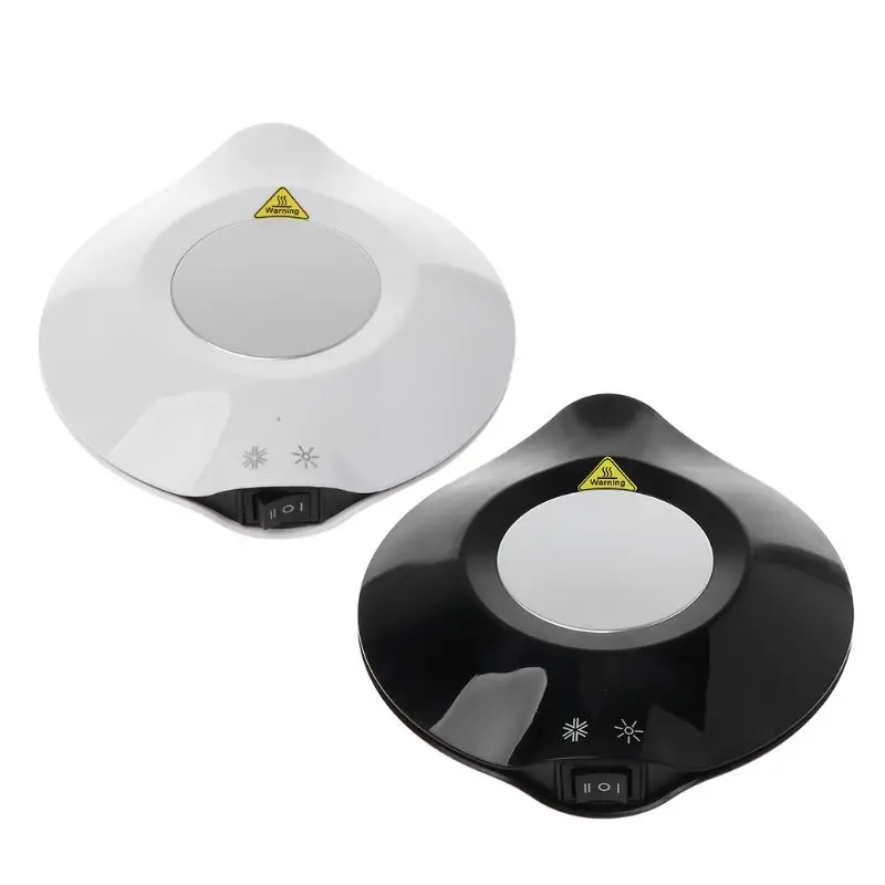 

Cooling Heating Coaster Dual-Use Beverage Coasters Pad Mini Fridge Winter Electric Mug Heater Coffee Tea Warmer Home Office