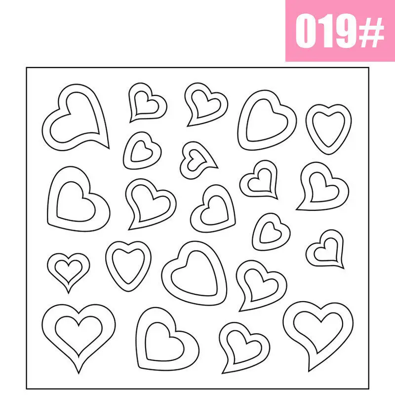 2 Sheets White French Manicure Strip Nail Art Form Fringe Tip Guides Sticker DIY Line Tips Decoration Tool 4