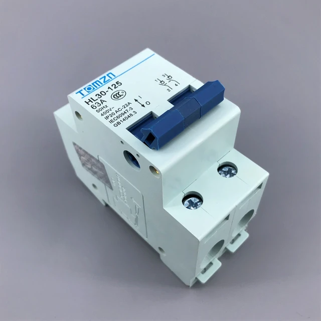 HL30 2P Main Switch Function Disconnector Switch Isolator Circuit