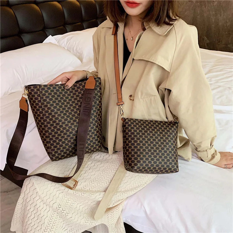 

Big Bag Women's New Style 2019 Autumn And Winter Fashion High Grade Sense Versatile INS Large-Volume Glorious France Non-mainstr