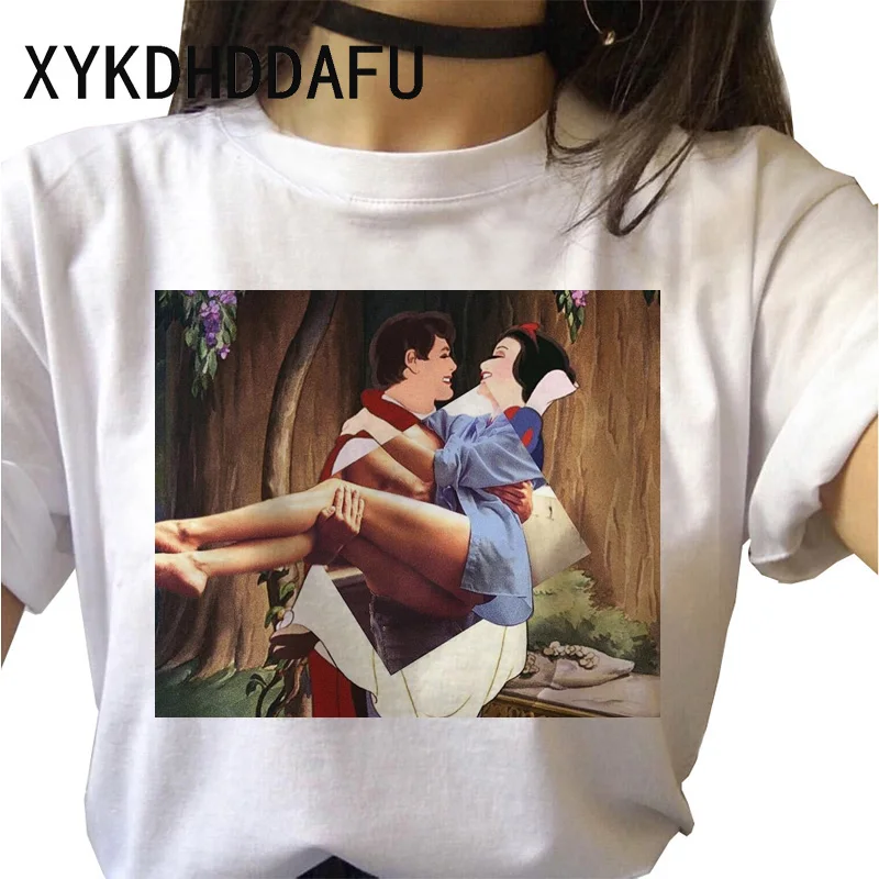 Vogue Princess T Shirt Women 90s Harajuku Funny Cute Tshirt Cartonn Ulzzang Vintage T-shirt Female Fashion Top Tees Clothes