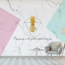 Индивидуальный заказ современный минималистский геометрический мрамор Обои для рабочего стола