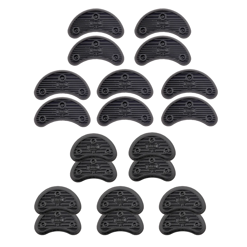 10pcs Rubber Sole Heel And Toe Protector Plates Taps DIY Shoe Repair Kit  2mm - AliExpress