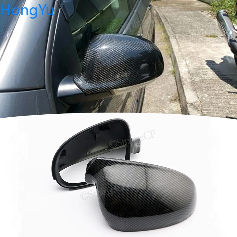 Side Wing Mirror Covers Caps For Volkswagen Golf Mk5 Gti Plus Passat B6