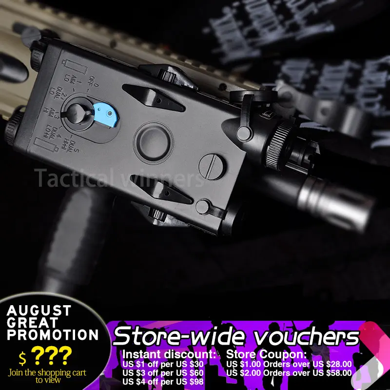 Element Airsoft PEQ2 Тактический AN/PEQ 2 батарейный блок красный лазерный Ver для 20 мм рельсов