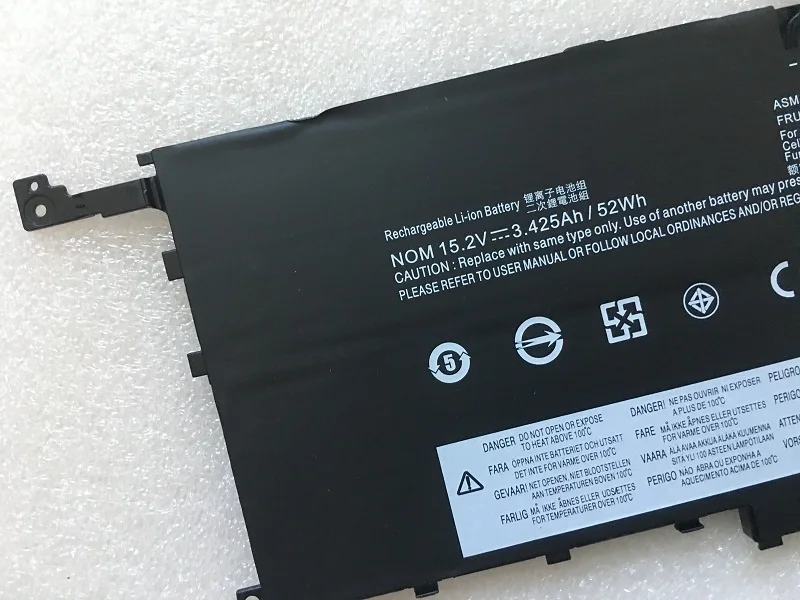 SupStone Genuine 00HW028 Laptop Battery For Lenovo ThinkPad X1 Carbon X1C Gen 4() X1 Yoga 1st() 6th SB10F46467 00HW029