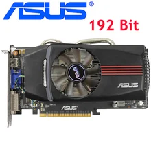 Видеокарта ASUS GTX550 Ti 1 ГБ 192Bit GDDR5 видеокарты для nVIDIA Geforce GTX 550 Ti б/у карты VGA эквивалент GTX650 GT630