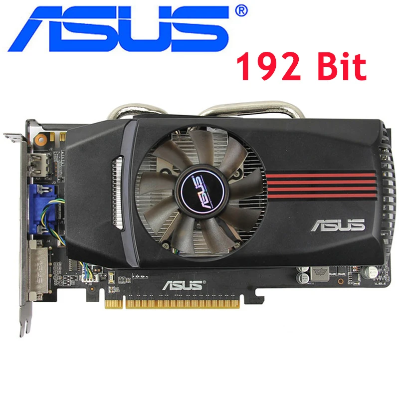 ASUS Graphics Card GTX550 Ti 1GB 192Bit GDDR5 Video Cards for nVIDIA 550ti  GTX 550 Ti Used VGA Cards Equivalent GTX650 GT630 gpu pc