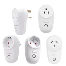 S26 WiFi Smart Socket US/UK/AU/EU Wireless Plug Power Sockets Smart Home Switch Work With Alexa Google Assistant APP Remote