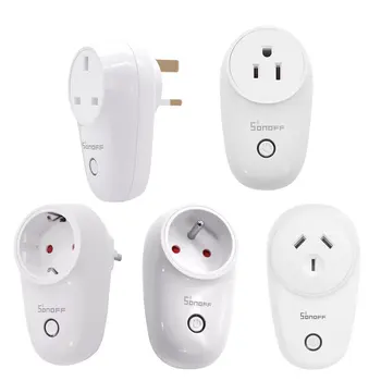 

S26 WiFi Smart Socket US/UK/AU/EU Wireless Plug Power Sockets Smart Home Switch Work With Alexa Google Assistant APP Remote