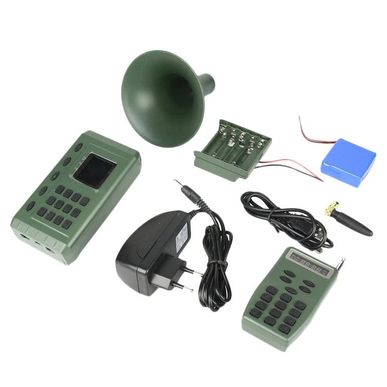 

FFYY-Decoy Bird Caller Birds Sound Loudspeaker Loud Speaker with Remote Control Eu Plug