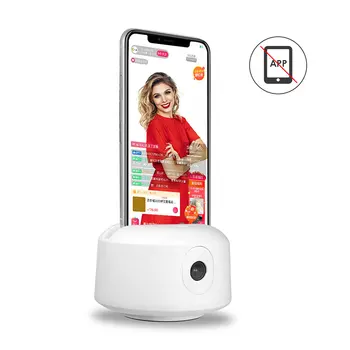 

NO Need APP/Bluetooth 2020 New Auto Face Object Tracking Smart Shooting Camera Phone Mount Vlog Shooting Smartphone Mount Holder