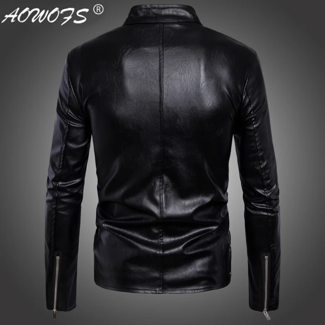 

[Code] European Cross Border Electricity Supplier Men Locomotive Multi-Zipper MEN'S Leather Jackets Jacket W-21-B015