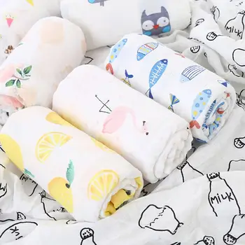 

NEW Cotton Supersoft Muslin Diapers Receiving Baby blanket Bath Towel Swaddle Wrap Baby Bed Accessories Baby Blankets Newborn