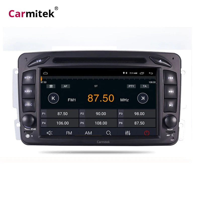 Flash Deal Android 9.0 2din CAR DVD PLAYER For Mercedes Benz W209 W203 W168 M ML W463 Viano W639 Vito Vaneo  GPS Navi Radio USB SD Free Map 3