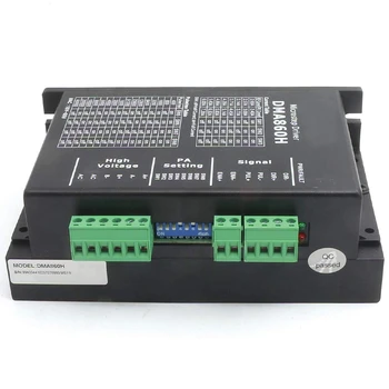 

DMA860H Step Driver 2 Phase DSP Microstep Driver for Nema 34 Nema 42 AC24-80V DC24-80V