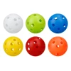 12Pcs 42MM Plastic Airflow Indoor Practice Golf Balls 5