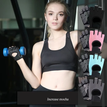 

Non-slip Cycling Half Finger Gloves Breathable Men Women Fitness Gloves Gym Weightlifting Gloves Bodybuilding Training Gloves