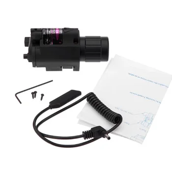 

Tactical Red Dot Laser Sight Hunting Scopes Optical Sight Riflescope + Compact Tactical Flashlight Torch Combo with Rail Mount